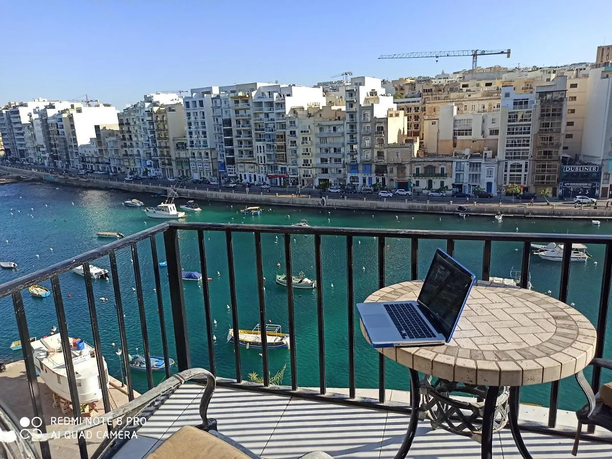 Apartament Sea View Triplex, Spinola Bay Hotel St. Julian's Malta